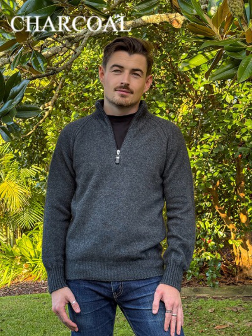 Lothlorian Merino Possum Mens Patch Jumper Jumper image 2